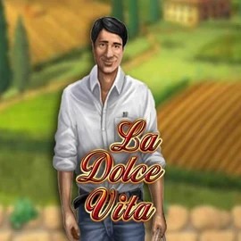 La Dolce Vita slot logo by Gamomat at N1Bet Casino