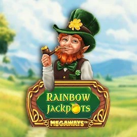 Rainbow Jackpots Megaways online game logo by Red Tiger Gaming on n1betno.com