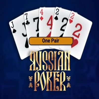 Russian Poker by OneTouch Games, showcased at n1betno.com – game logo